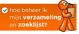 Hoe beheer ik mijn verzameling en zoeklijst?